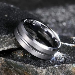 Tungsten Carbide Ring 8mm